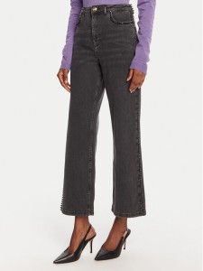 Lola Casademunt by Maite Jeansy MF2514008 Szary Wide Leg