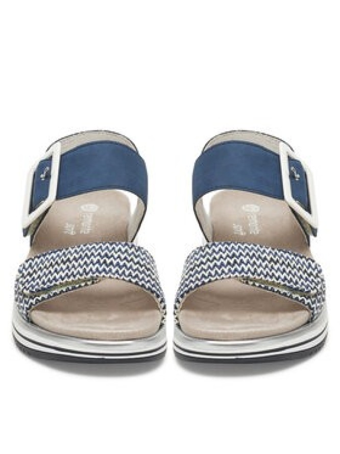 Remonte Sandały D1J53-14 Niebieski