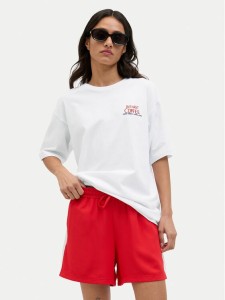 JJXX T-Shirt Nina 12273776 Biały Loose Fit