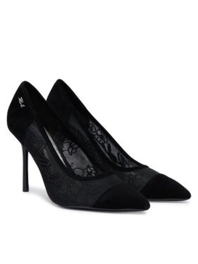 KARL LAGERFELD Szpilki Sarabande KL30905L Czarny