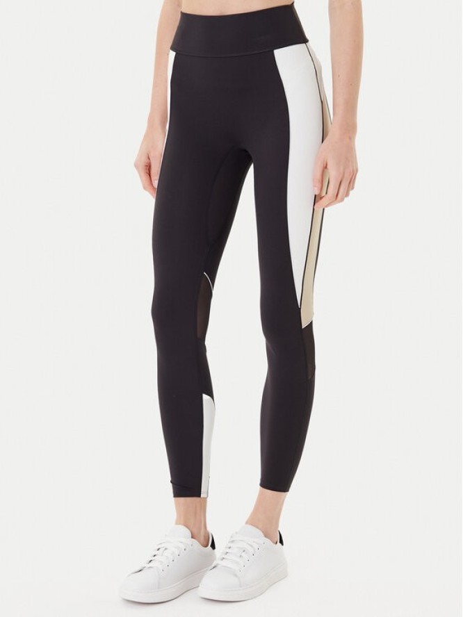 BOSS Legginsy Ekiden3 50544178 Czarny Slim Fit