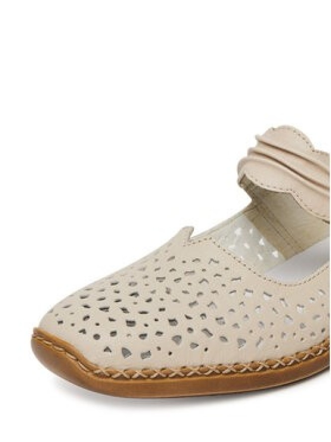 Rieker Półbuty 41399-60 Beżowy