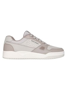 Skechers Skórzane sneakersy w kolorze beżowym rozmiar: 40