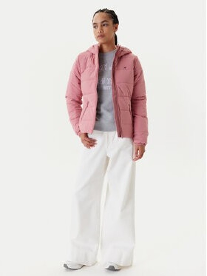 Tommy Jeans Kurtka przejściowa DW0DW20959 Różowy Slim Fit