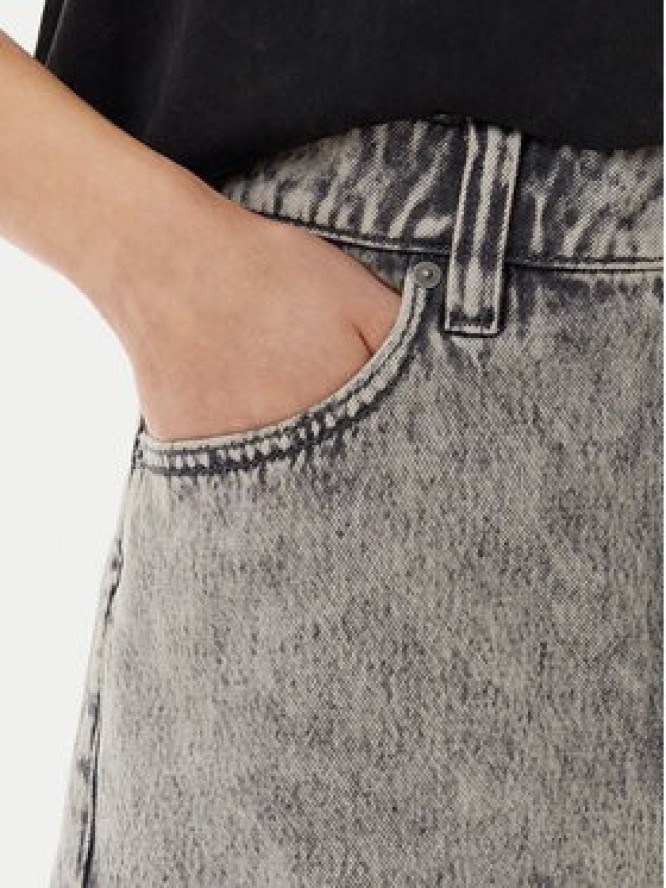 Volcom Szorty jeansowe Beeggy B2012504 Szary Baggy Fit