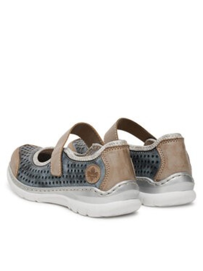 Rieker Półbuty L32B5-42 Granatowy