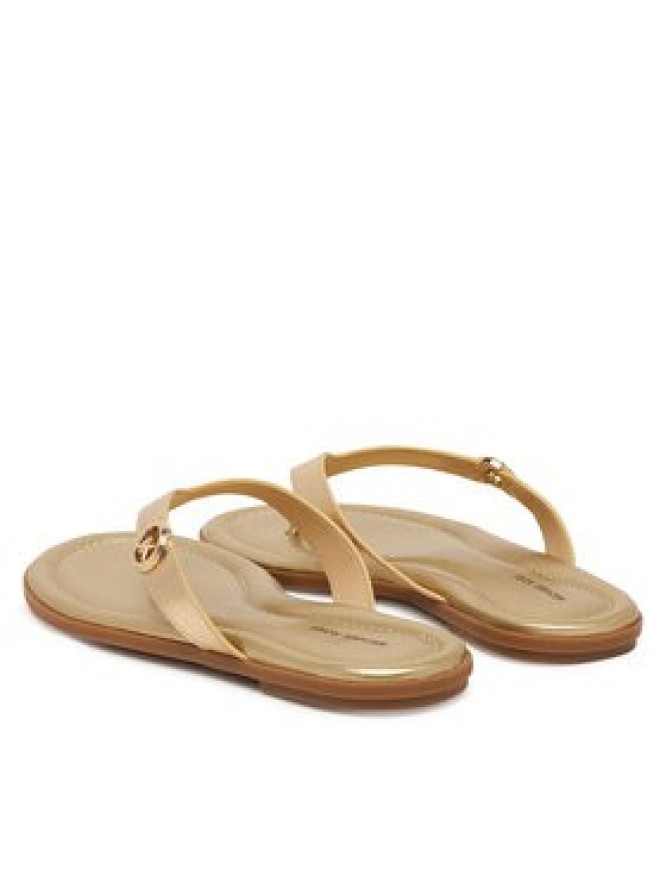 MICHAEL Michael Kors Japonki Ering Thong 40S6ERFS1M Złoty