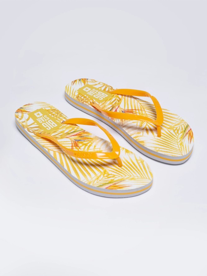 Japonki damskie żółte LL274819 201