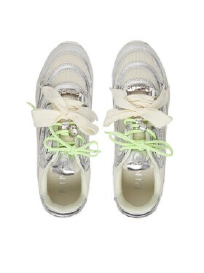 PINKO Sneakersy Yulia 01 SS0185 P146 Srebrny