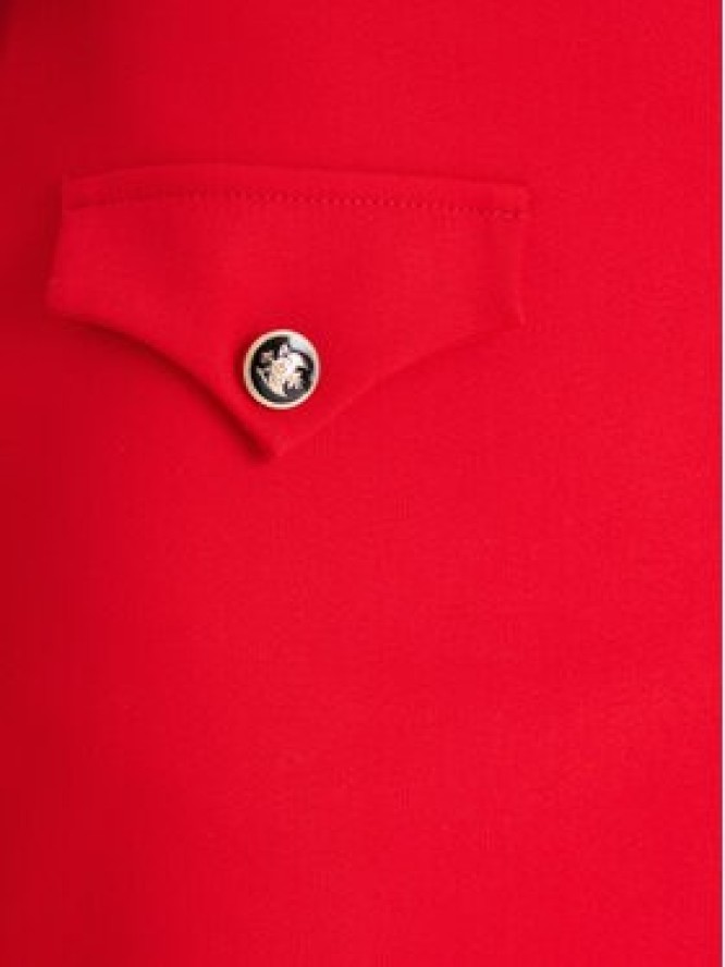 Morgan Spódnica mini 252-JADOR.F Czerwony Slim Fit