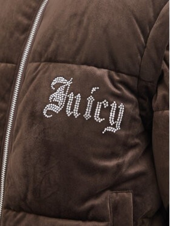 Juicy Couture Kurtka zimowa JCOGL226552 Brązowy ciemny Regular Fit