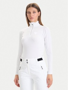 Rossignol Bluza techniczna Classique RLMWL08 Biały Slim Fit