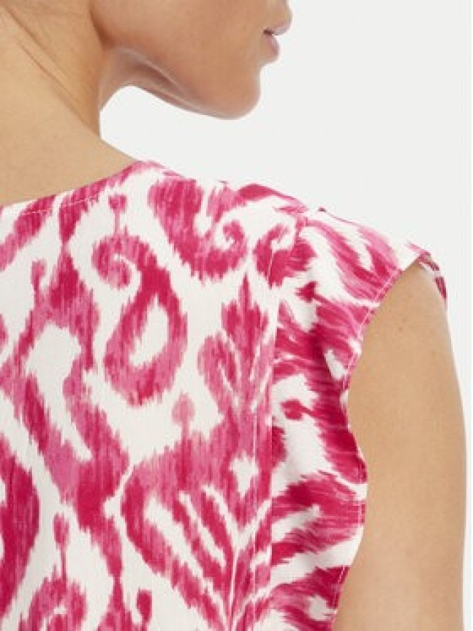 Pieces Bluzka Nya 17147804 Różowy Regular Fit