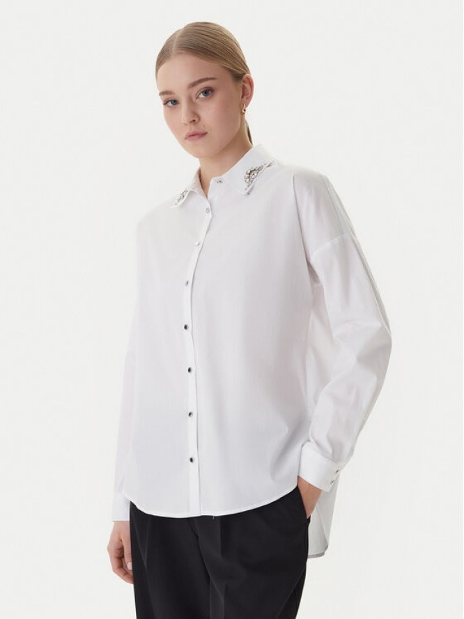 Morgan Koszula 261-CGRAM Biały Oversize