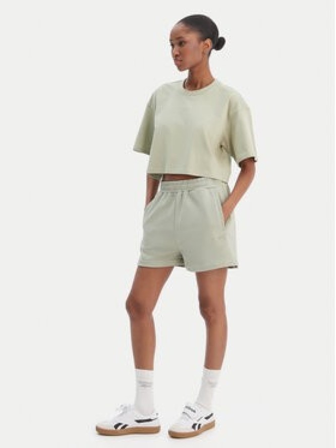 Reebok T-Shirt Reebok x Ewa Chodakowska Olka RK25612CCW Zielony jasny Relaxed Fit