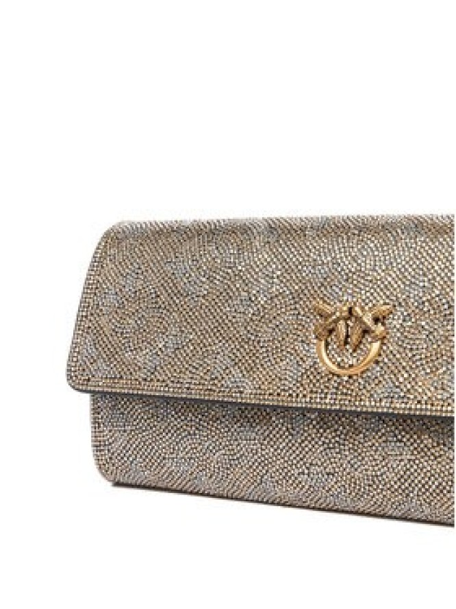 PINKO Torebka Love Tiny Brids Wallet C AI 25-26 PCPL 103765 A20D Złoty