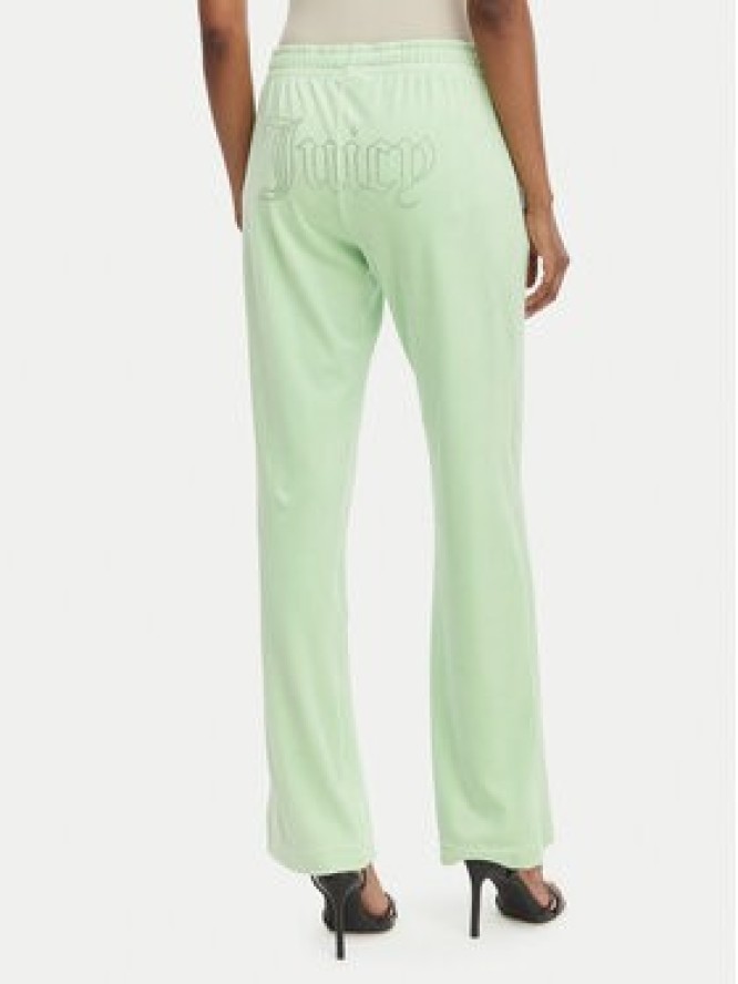 Juicy Couture Spodnie dresowe Tina JCWBJ126327 Zielony Straight Leg