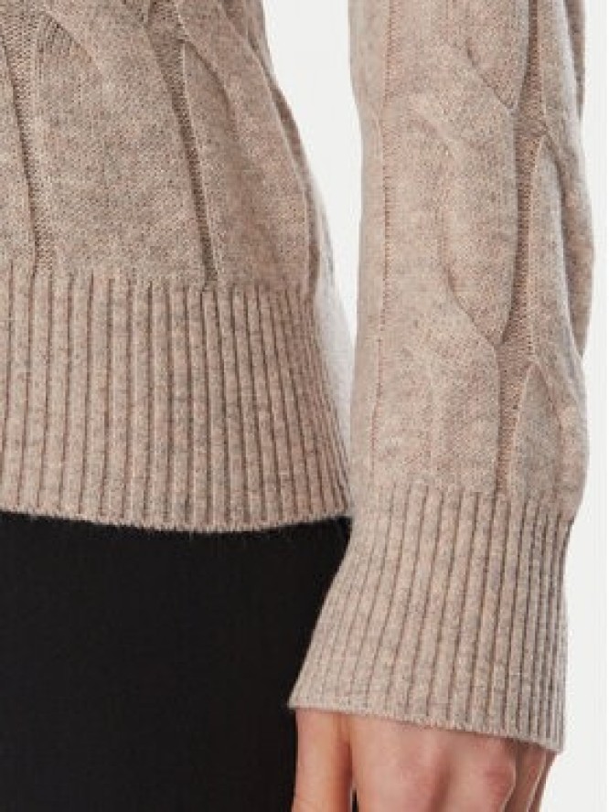 Tommy Hilfiger Sweter WW0WW43586 Beżowy Regular Fit