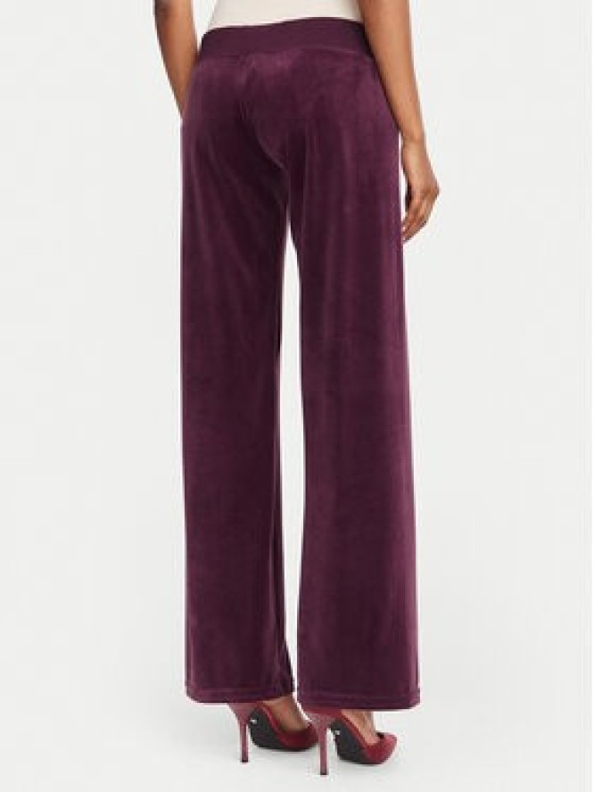 Juicy Couture Spodnie dresowe Old Gothic JCWBJ226334 Fioletowy Regular Fit