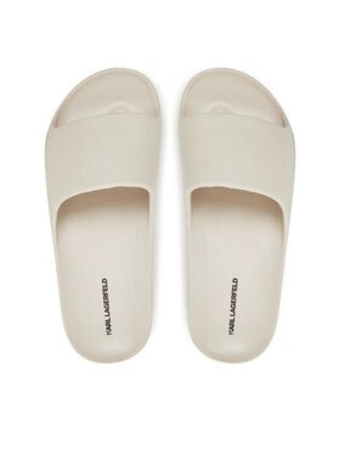 KARL LAGERFELD Klapki Kobo II KL86000 Biały