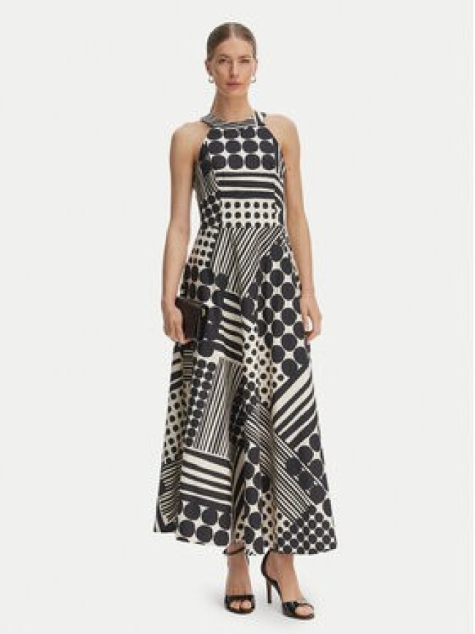 Rinascimento Sukienka koktajlowa CFC0127532003 Czarny Regular Fit