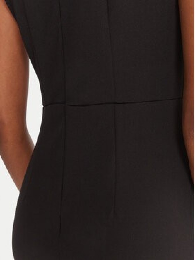 Rinascimento Sukienka koktajlowa CFC0125515003 Czarny Slim Fit