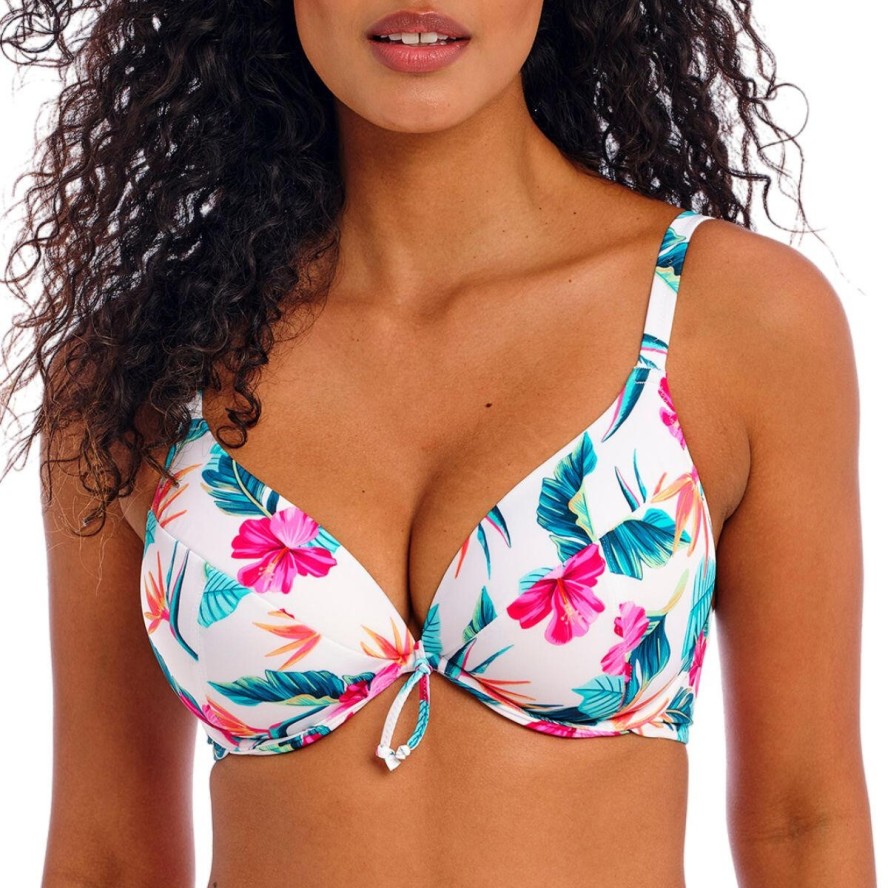Damski top do kostiumu kąpielowego Freya Palm paradise