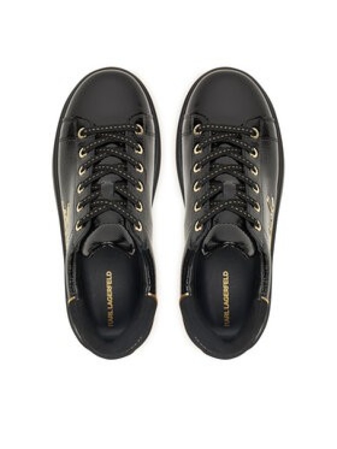 KARL LAGERFELD Sneakersy KL63513E Czarny
