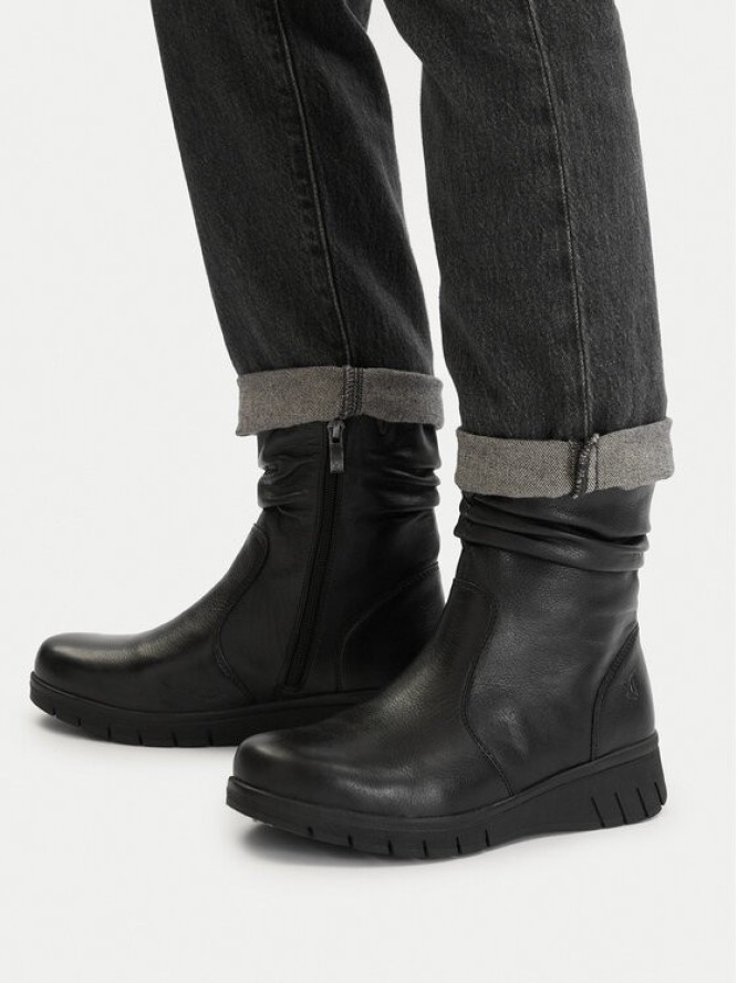 Caprice Botki 9-26455-45 Czarny