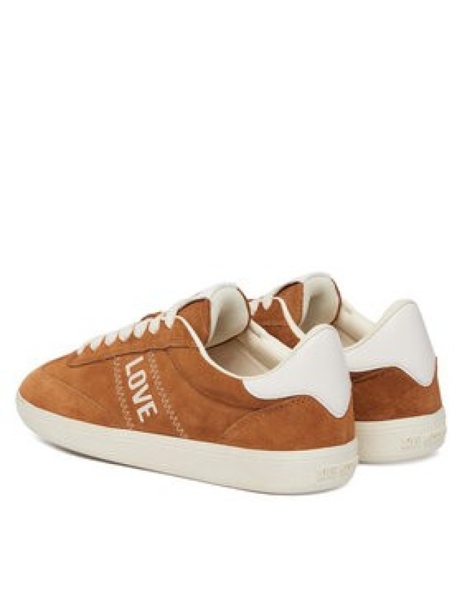 LOVE MOSCHINO Sneakersy JA15272G1PIG0210 Brązowy jasny