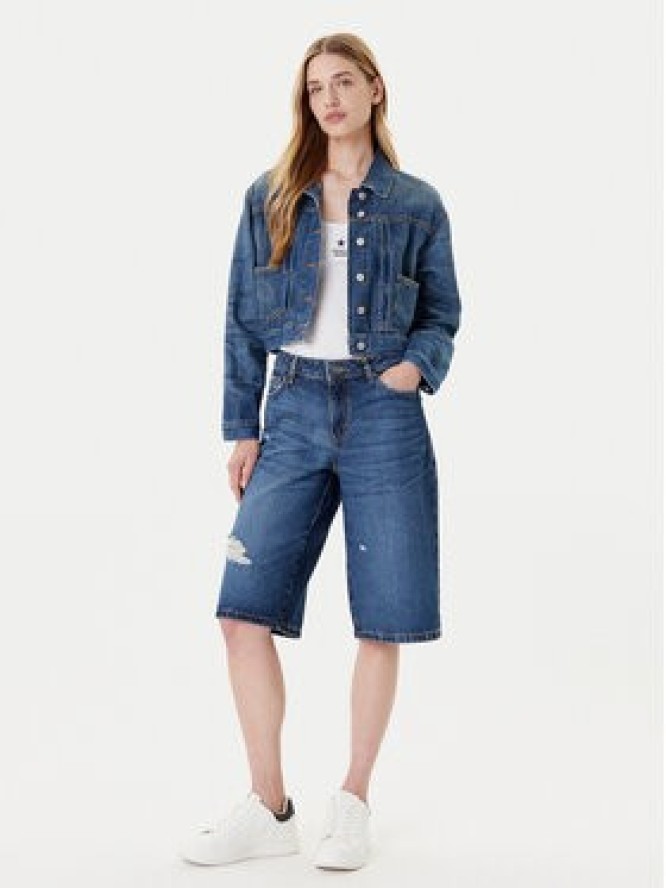 Guess Jeans Szorty jeansowe W5YD1D D5R22 Niebieski Regular Fit