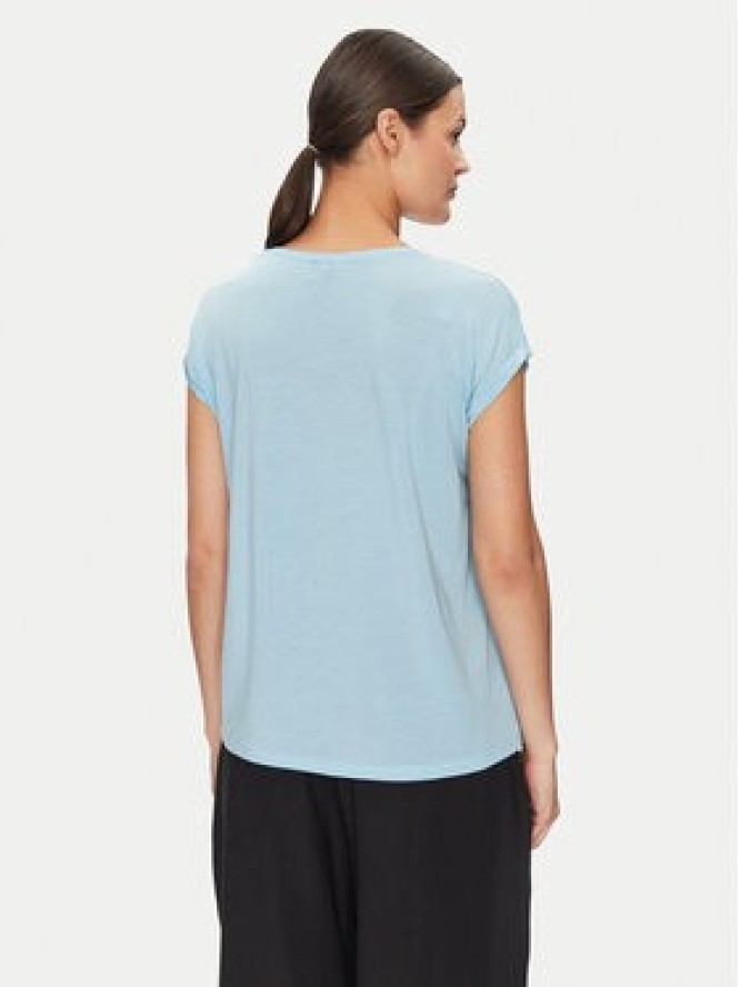 Vero Moda T-Shirt Ava 10284468 Niebieski Regular Fit
