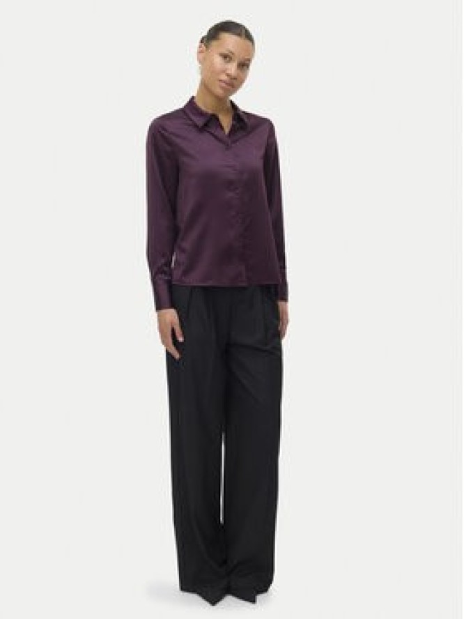 Vero Moda Koszula Merle 10334598 Fioletowy Regular Fit
