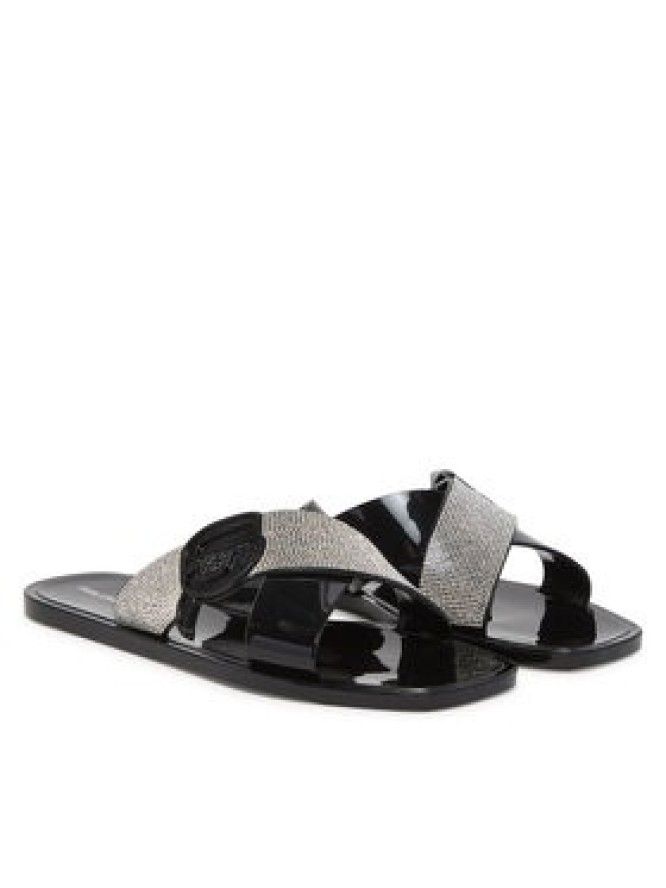 KARL LAGERFELD Klapki Jelly KL80004S Czarny