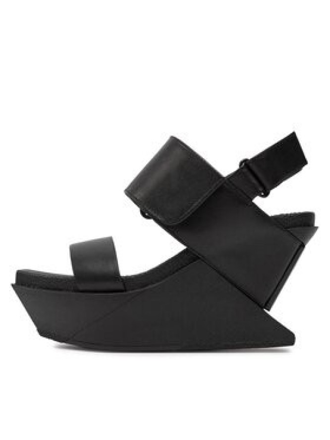 United Nude Sandały Delta Wedge Sandal 1041301162 Czarny