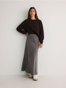 Spódnica maxi - szary