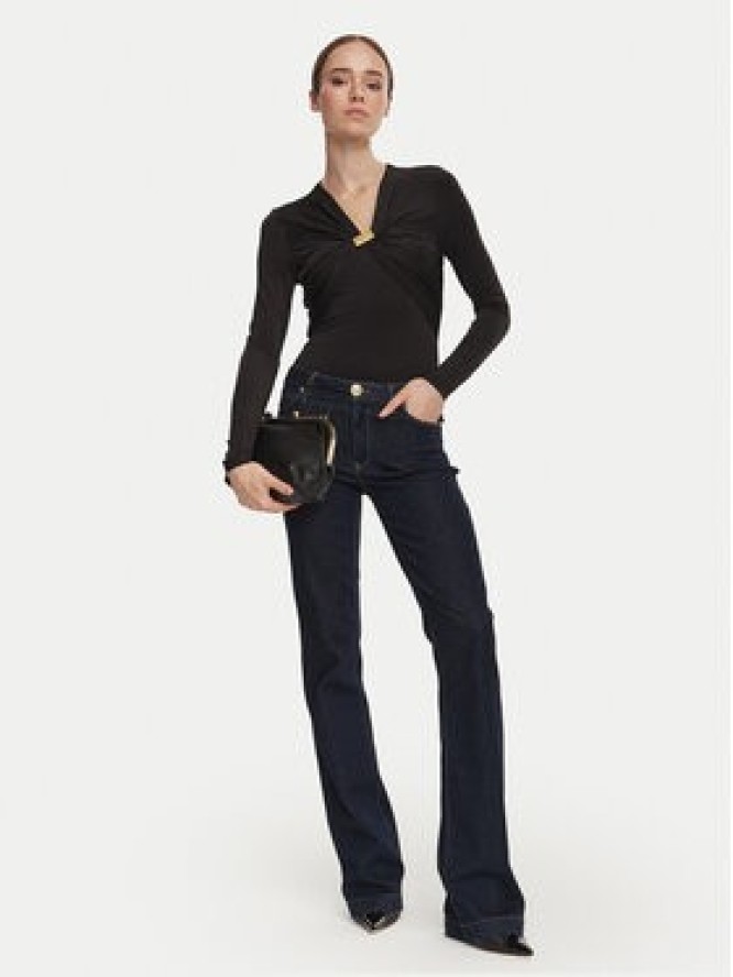 Marciano Guess Bluzka G6YP05 K5118 Czarny Regular Fit