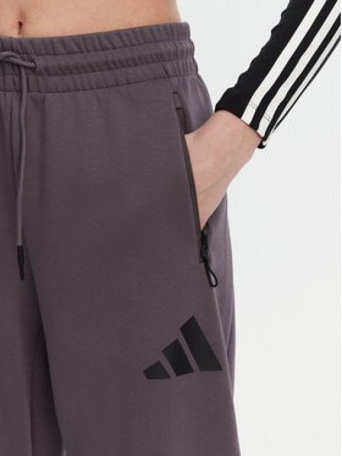 adidas Spodnie dresowe Z.N.E. Barrel JC5411 Szary Loose Fit