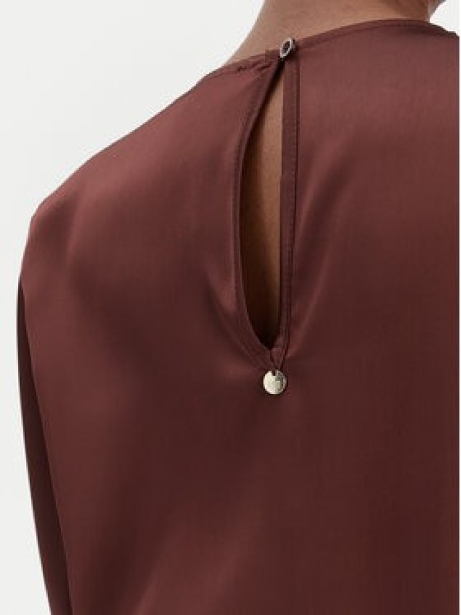 Rinascimento Bluzka CFC0126404003 Brązowy Regular Fit