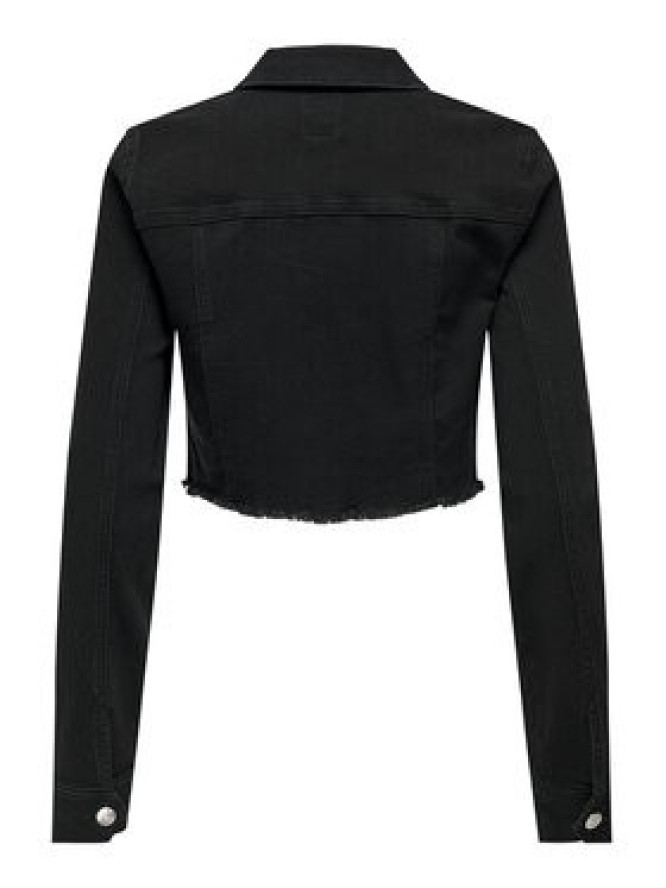 ONLY Kurtka jeansowa Woder 15256098 Czarny Regular Fit