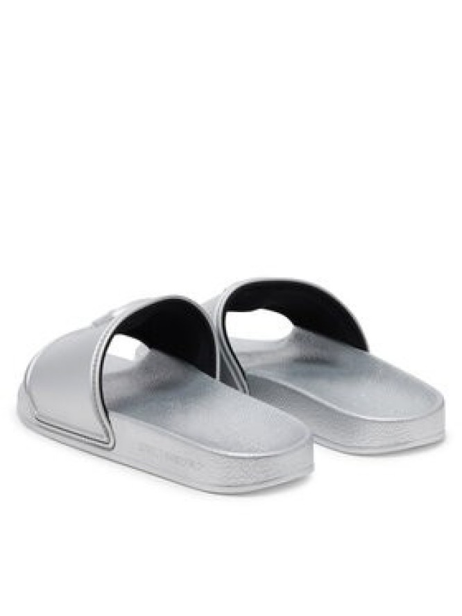 KARL LAGERFELD Klapki Kondo 2.0 KL80919M Srebrny