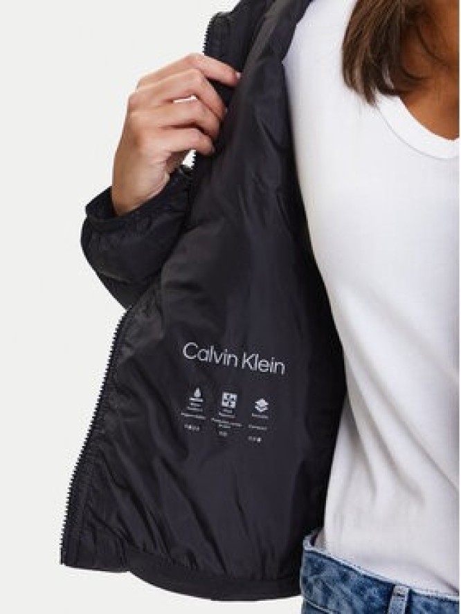 Calvin Klein Jeans Kurtka przejściowa LV047C510G Czarny Regular Fit