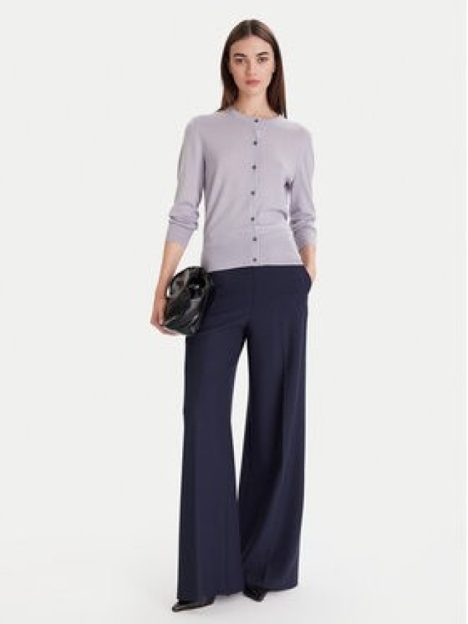 Calvin Klein Kardigan LV044D323G Szary Slim Fit