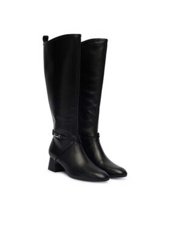 KARL LAGERFELD Kozaki KL30375 Czarny