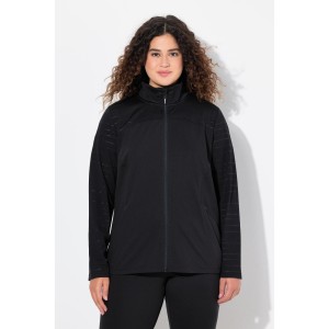 Damskie Bluza dresowa powerstretch stójka odblaski