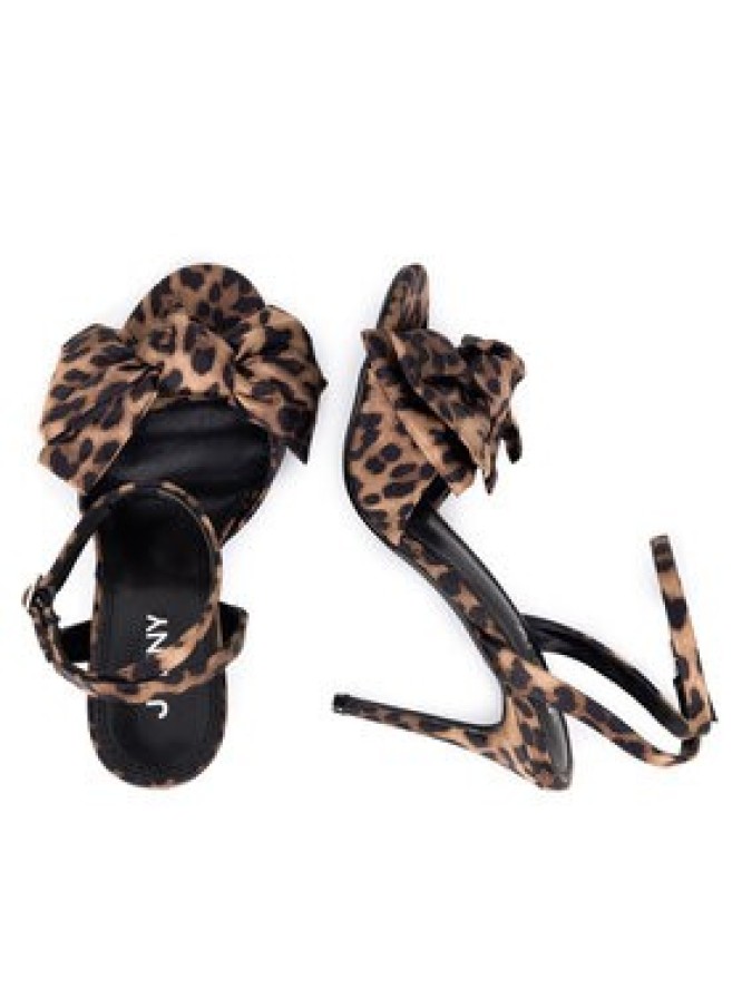 JENNY Sandały CWBFS117 Brązowy