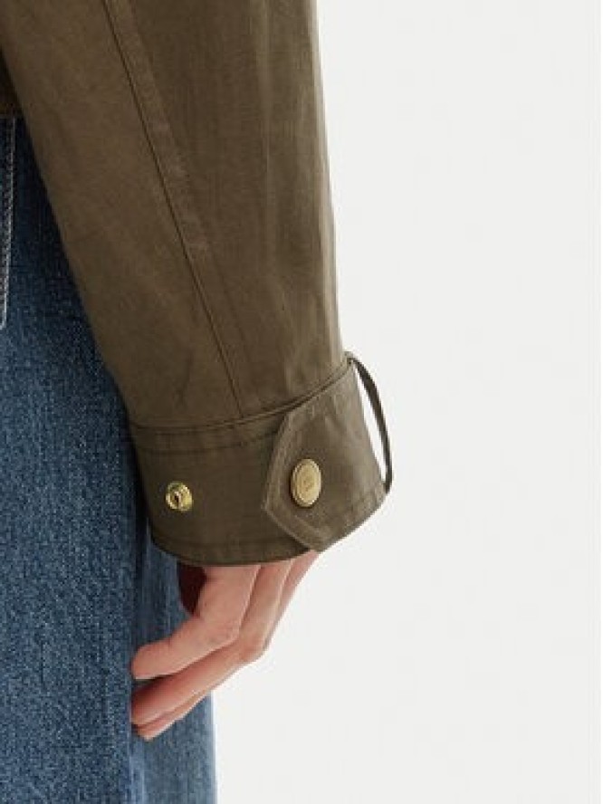 Tommy Hilfiger Kurtka przejściowa WW0WW48616 Zielony Relaxed Fit