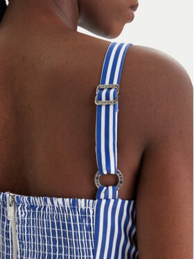 Guess Top W6GH38 W1848 Niebieski Regular Fit