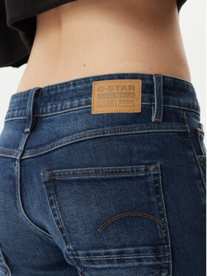 G-Star Raw Jeansy Kate D15264-C052 Granatowy Boyfriend Fit