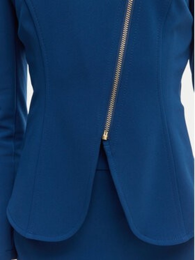 Rinascimento Marynarka CFC0127901003 Niebieski Slim Fit